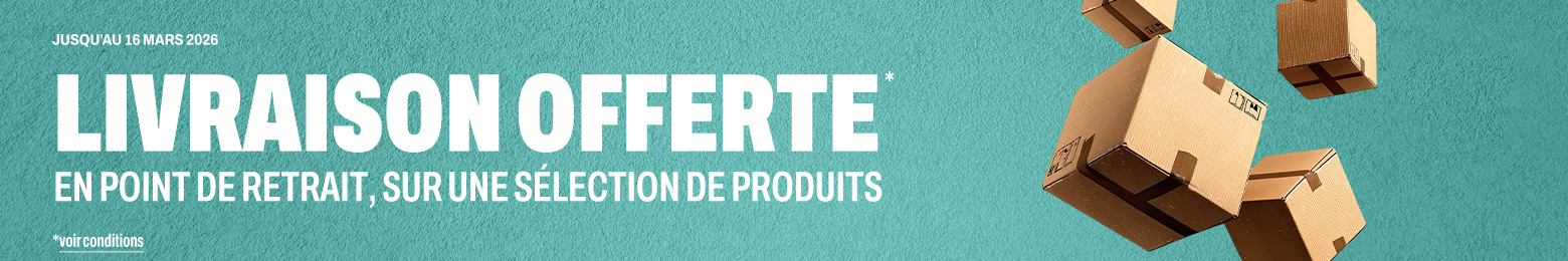 Livraison offerte*