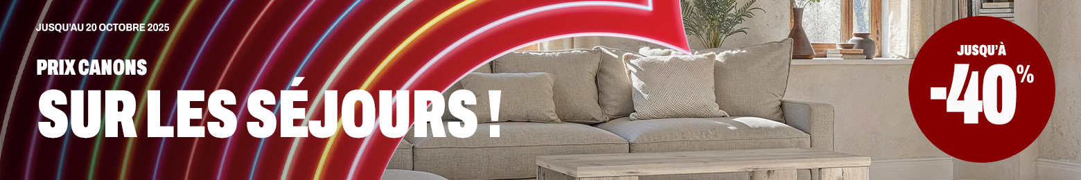 Un séjour à prix canon !