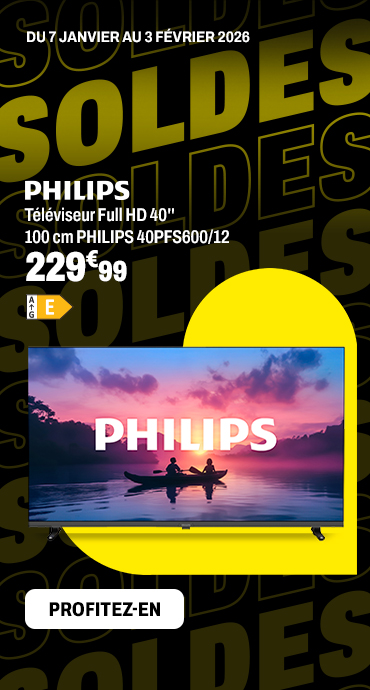 PHILIPS Téléviseur Full HD 40'' 100 cm 40PFS6000/12