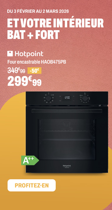 HOTPOINT Four encastrable HAOB475PB
