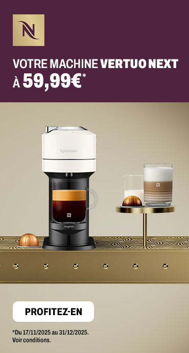 MAGIMIX Machine à café Nespresso Vertuo Next blanche 11706