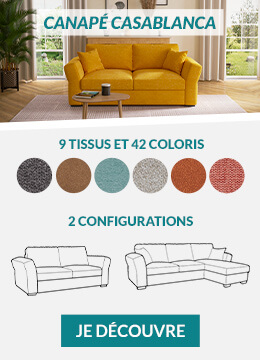 Concept canapés CASABLANCA