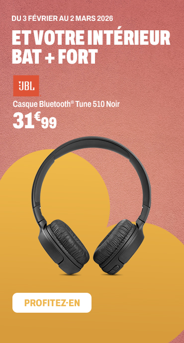 JBL Casque Bluetooth® Tune 510 Noir JBL Casque Bluetooth® Tune 510 Noir
