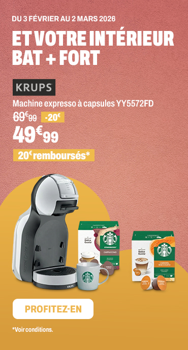 KRUPS EXPRESSO À CAPSULES YY5572FD