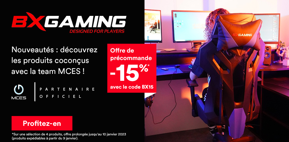 Offre de précommande BX Gaming