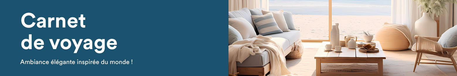 Ambiance élégante inspirée du monde !