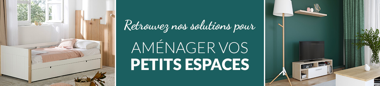 Toutes nos solutions pour aménager vos petites surfaces