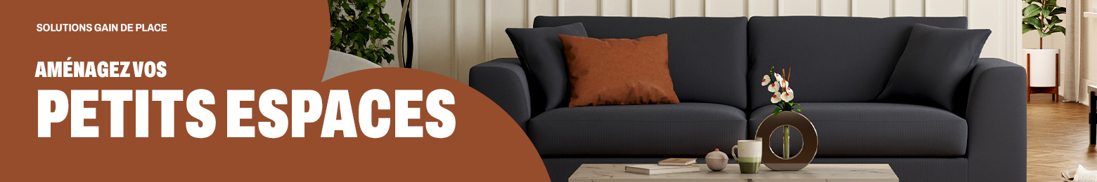 Toutes nos solutions pour aménager vos petites surfaces