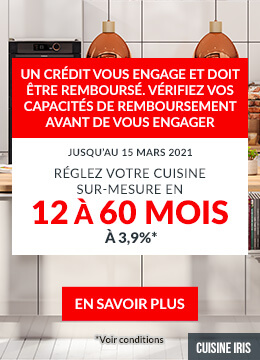 Cuisines : payez en 12 à 60 mois