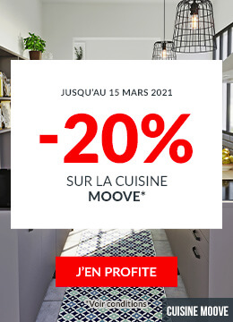 -20% sur la Cuisine Moove