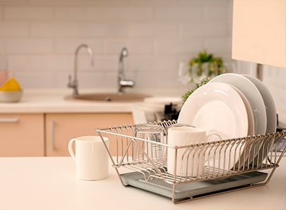 Egouttoir - Pot couverts