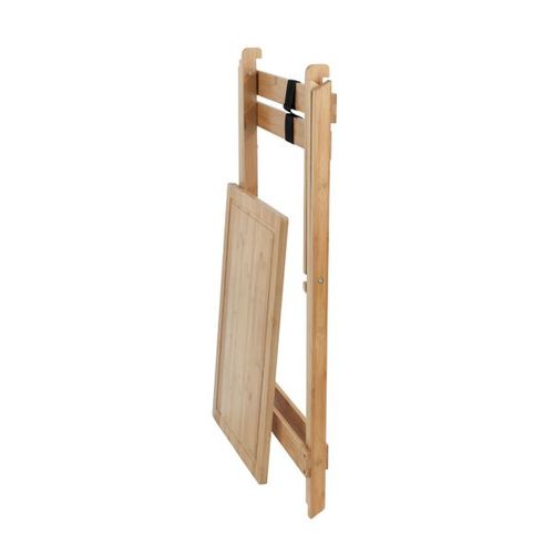 Table Pliante Avec Planche À Découper Wenko Lugo Bois