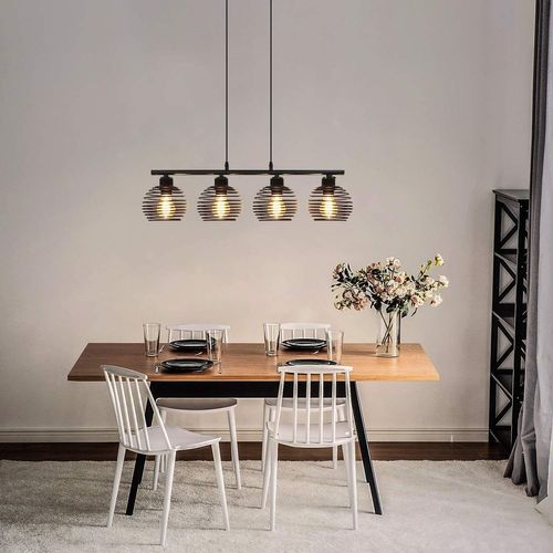 Suspensions Vintage Noire E27 Rétro Sans Ampoule