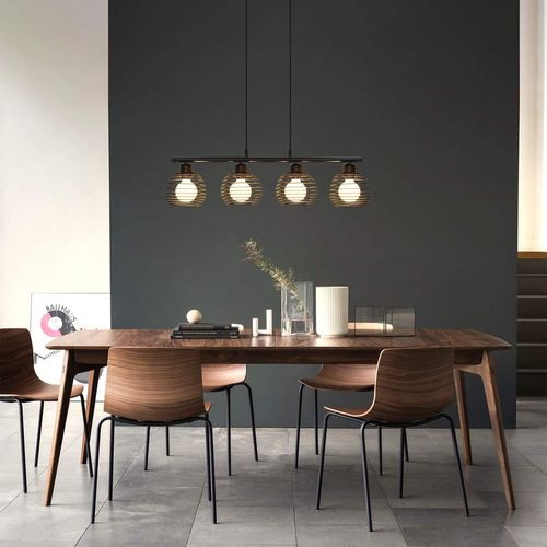 Suspensions Vintage Noire E27 Rétro Sans Ampoule