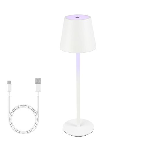 Lampe De Table Sans Fil LED Batterie Rgb Tactile Lampe De Bureau Dimmable Ip54