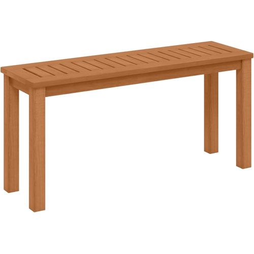 Banc De Jardin, Banc Bois Extérieur, 2 Places, 100 X 30 X 47 Cm, Charge 150 Kg, Siège à Lattes