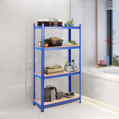 Rayonnage Métallique Etagère De Rangement Capacité De Charge 520kg, 40 X 80 X 160 Cm (bleu)