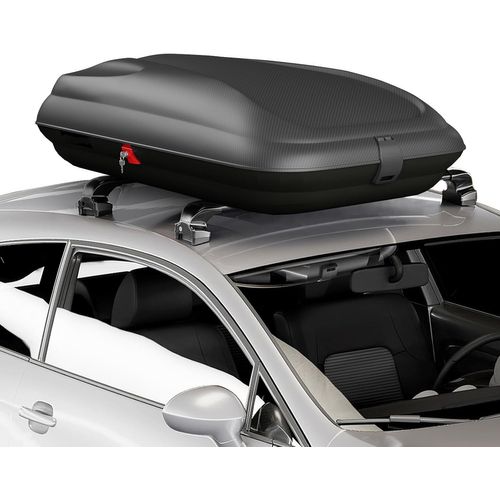 Coffre De Toit Voiture Imperméable 250 L, Sac De Toit Rigide De Rangement Pour Voitures, Noir