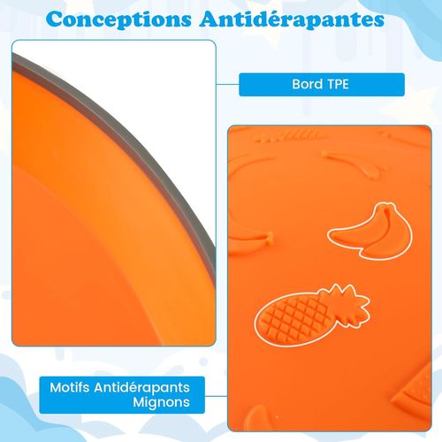 5 Pierres D'équilibre Empilables Enfant Avec Bord Tpe, Parcours Motricité Enfant, Rond