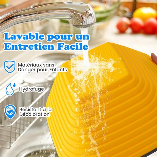 11 Pierres D'équilibre Empilables Enfant Avec Bord Tpe, Parcours Motricité Enfant, Carré