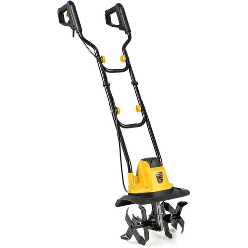 Motoculteur Électrique Filaire De 10 A, Largeur De 32 Cm Et Profondeur De 22 Cm (jaune)