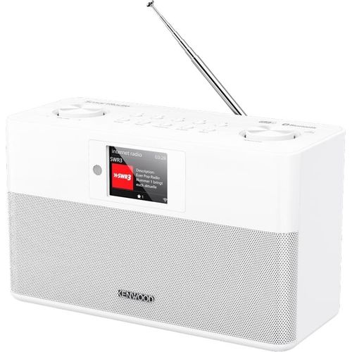 Radio Portable Numérique Blanc DAB+ Cr-st100s