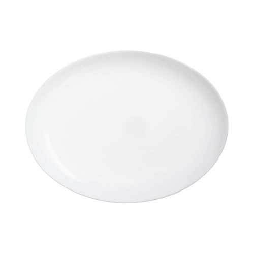 Plat Blanc 33 X 25 Cm