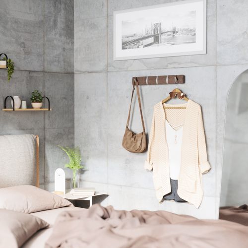 Porte Manteaux Flip Hook Gris Foncé