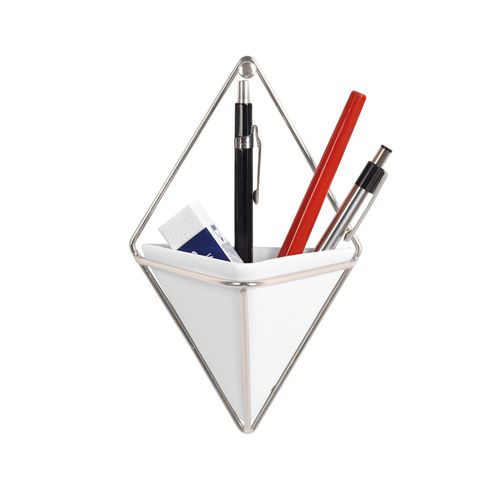 Lot De 2 Vases Muraux Trigg Chromé