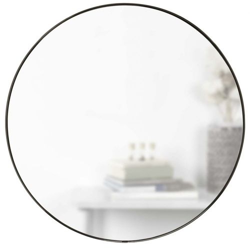 Miroir Rond En Métal 86 Cm Hubba Titane
