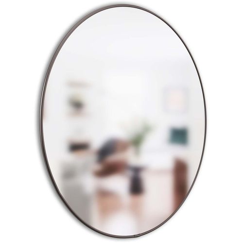 Miroir Rond En Métal 86 Cm Hubba Titane