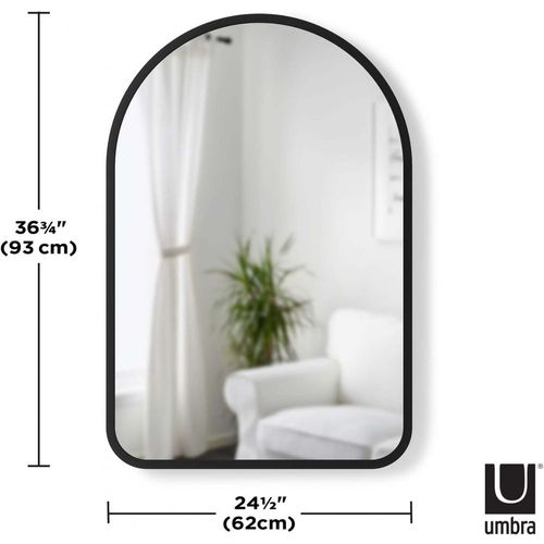 Miroir Mural Cintré 86 X 91 Cm Hub