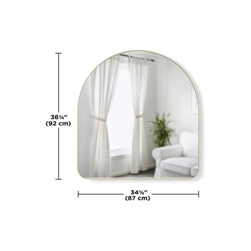 Miroir Mural Cintré 91 Cm Hubba