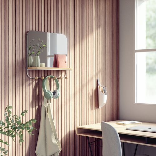 Miroir Porte-manteau Estique