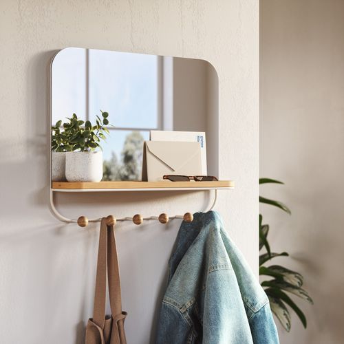 Miroir Porte-manteau Estique
