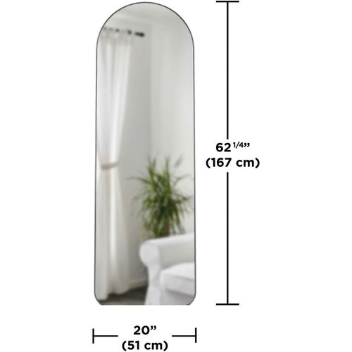 Miroir Hubba 51 X 157 Cm Titane