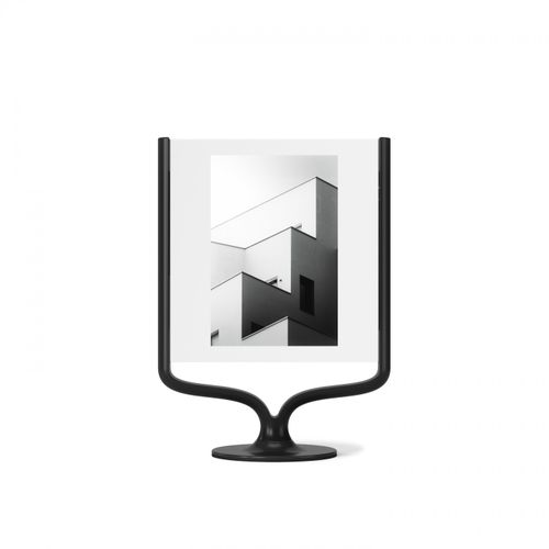 Cadre Photo Rotatif En Aluminium Wishbone Noir