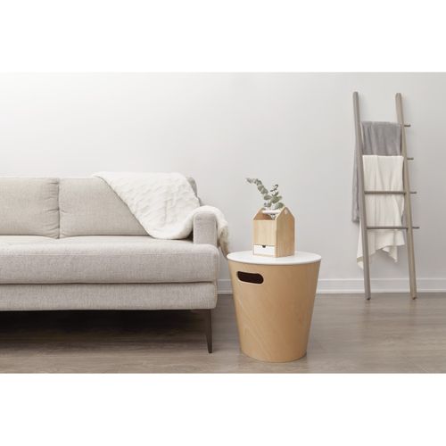 Tabouret De Rangement Woodrow Naturel
