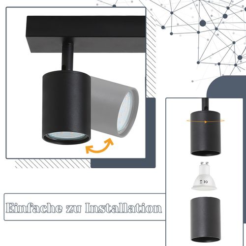 Spot Modernes Gu10 Orientable 330° Hall D'entrée