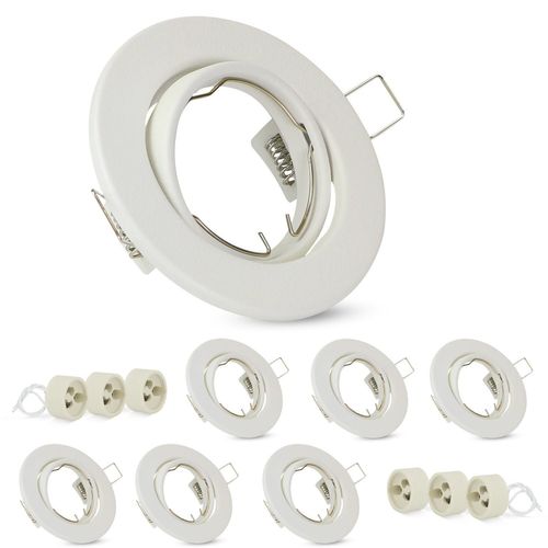 Spot Encastré LED 6 Avec Douille Gu10 30° Spot LED Halogène