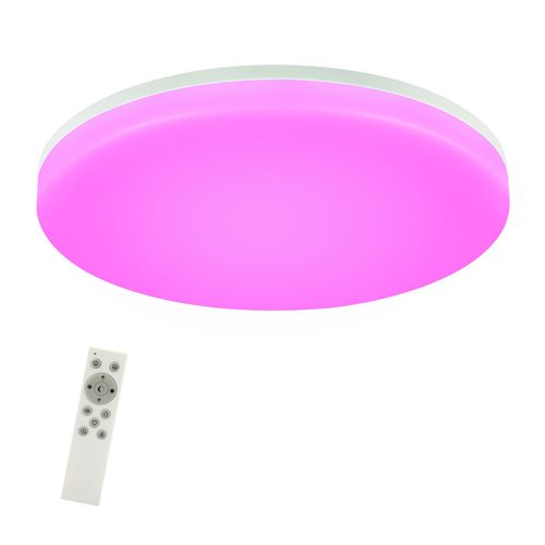 Plafonnier LED Salon 22cm 18w Lampe De Salle De Bain Angle Ip54 Chambre Cuisine