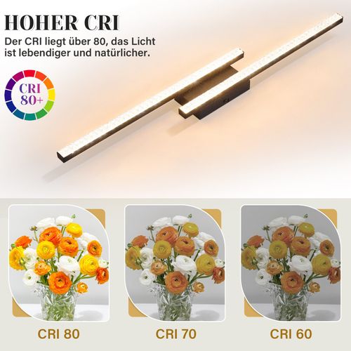 LED Plafonnier Chambre Noir - 12w Moderne Cristal Blanc Chaud Pour Couloir