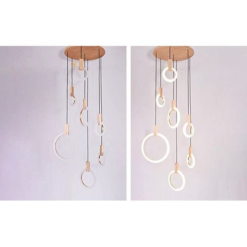 Suspension Lustre Lampe à Suspendre Lampe à Suspendre En Bois