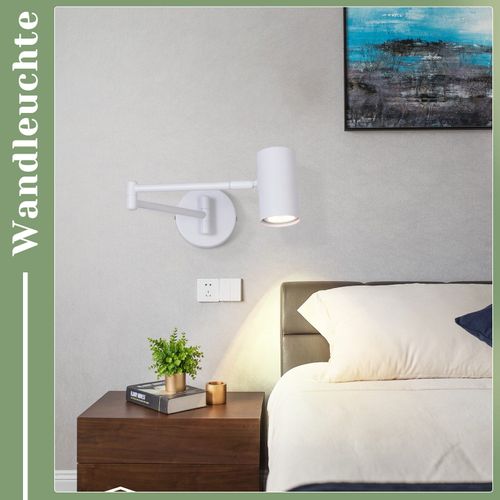 Applique Murale Intérieure Noire - Gu10 Orientable Applique Vintage Pour Salon Couloir