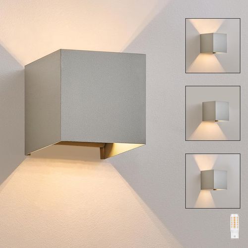 Applique Murale LED Intérieur Moderne - Éclairage Up Et Down - Ip65 Étanche - Design Contemporain