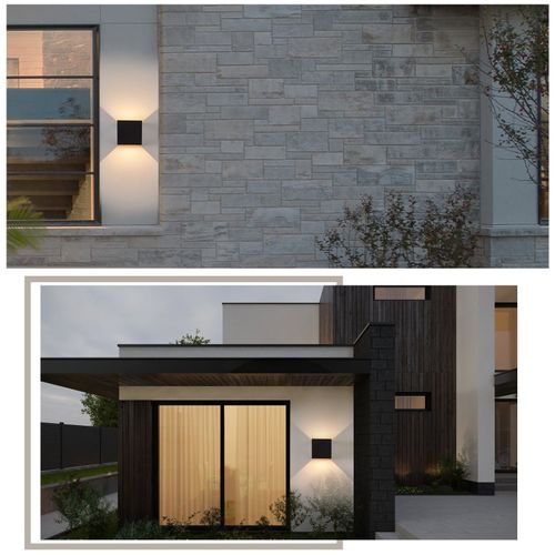 Applique Murale LED Intérieur Applique Murale 5w Ip65 Extérieur Blanc Chaud Mur Couloir