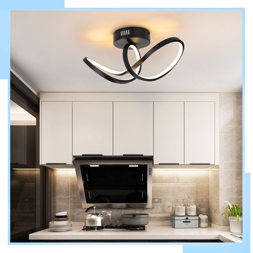 Plafonnier LED Salon Moderne 12w Lampe De Chambre 3000k Intérieur Couloir Cuisine