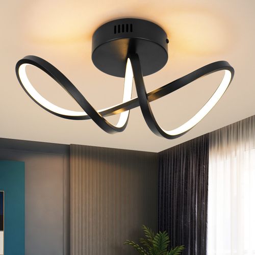 Plafonnier LED Salon Moderne 12w Lampe De Chambre 3000k Intérieur Couloir Cuisine