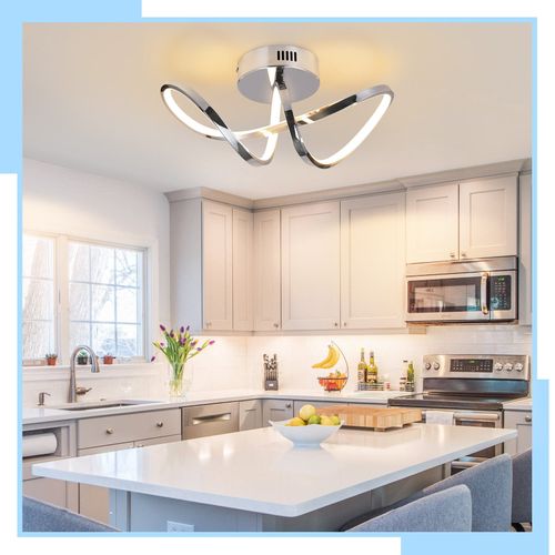 Plafonnier LED Salon Moderne 12w Lampe De Chambre 3000k Intérieur Couloir Cuisine