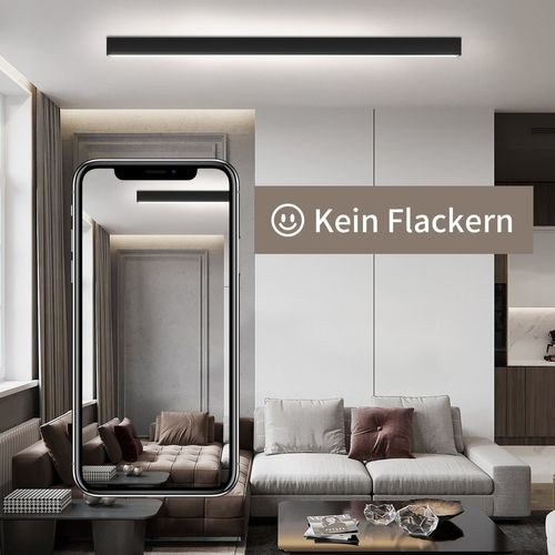 Plafonnier Whonzimmer Moderne Dimmable Lampe De Bureau Plafond Avec Télécommande